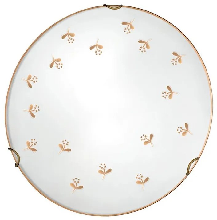 Kolarz 731.11.4.160- Aplică de perete NONNA 1xE27/60W/230V Ø 30 cm, în formă de floare, aur roz