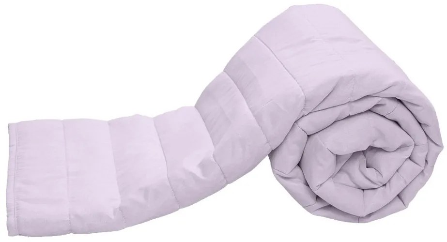 Pilota matlasata de vara 140x200 cm cu husa pentru perna SUMMER 70x90 cm, violet