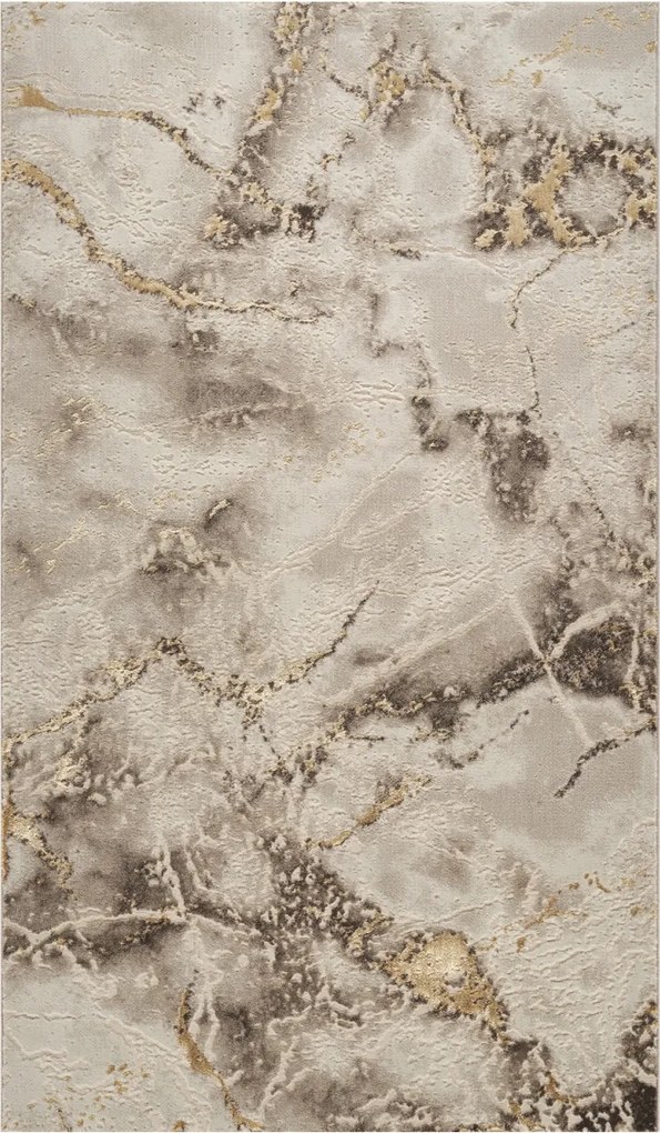 Covor Modern Living , Dormitor Dreptunghiular Marmara T160A Crem Gold (Alege dimensiunea: 80 x 150)