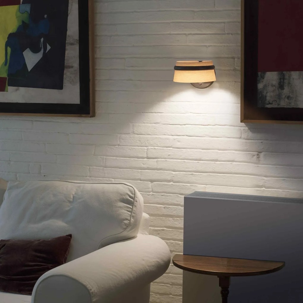 Aplica perete LED dimabila design deosebit LOOP frasin 29395