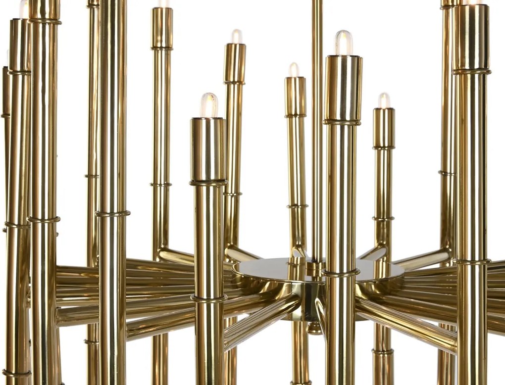 Candelabru din oțel, auriu, finisaj patinat, 158 x 74 cm, „Breteuil”