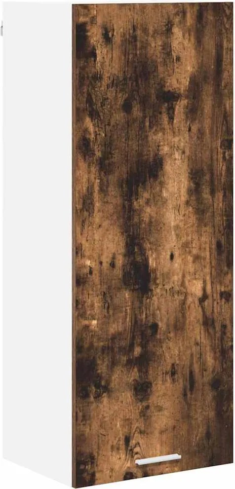 vidaXL Dulap suspendat Stejar fumuriu 40 x 31 x 100 cm Lemn compozit