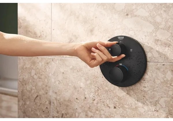 GROHE 348832430 - Set de duș VITALIO START 250 mm, negru