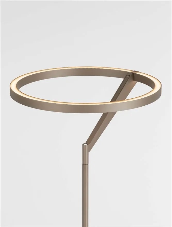 Lampadar LED design minimalist TILIA moca coffee