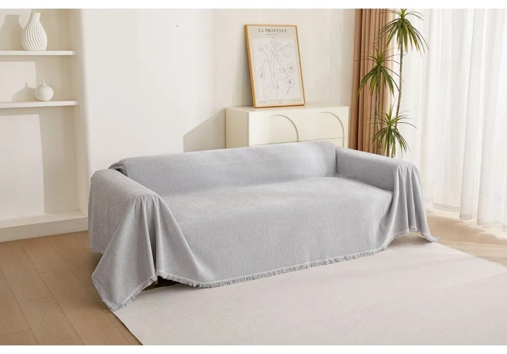 Husă gri deschis pentru fotoliu 70 cm Talo – Filumi