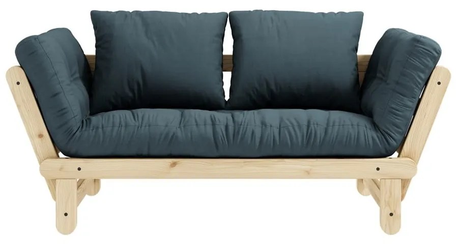 Canapea variabilă KARUP Design Beat Natural, albastru petrol
