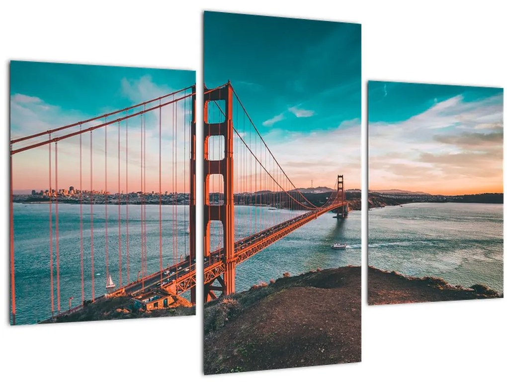 Tablou - Golden Gate, San Francisco (90x60 cm)