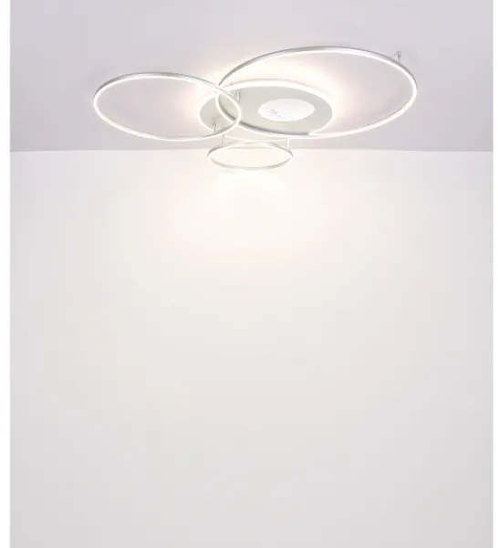 Globo 48466-70A - Lampă LED plafon INVERTINA LED/70W/230V argintie + DO