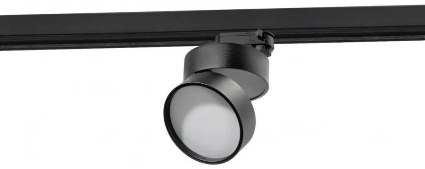 Spot LED directionabil pe sina Mona TRACK 3Line 12W 3000K negru