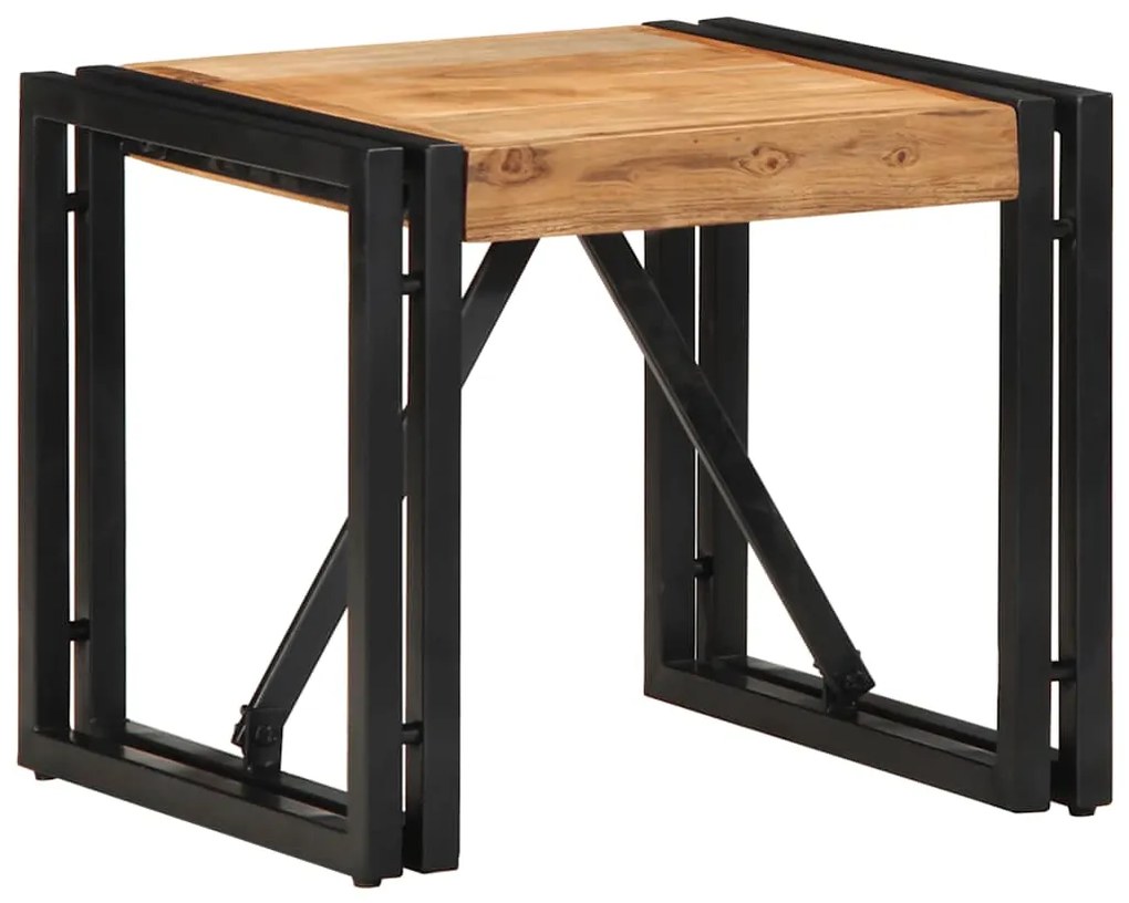 vidaXL Masuta de cafea 40x40x35 cm din lemn masiv de salcam
