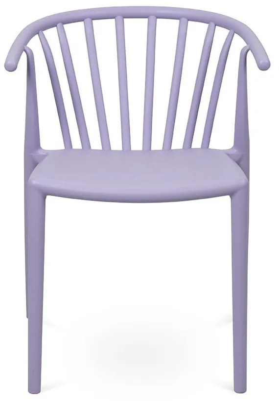 Scaun de grădină mov lavandă din plastic Capri – Bonami Essentials