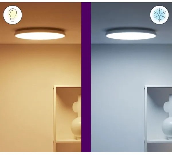 WiZ - Plafonieră LED RGBW RUNE 21W 230V albă Wi-Fi dimabilă