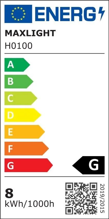 Spot directionabil, incastrabil tavan fals, LED dimabil, ARYA SQUARE alb H0100 MX