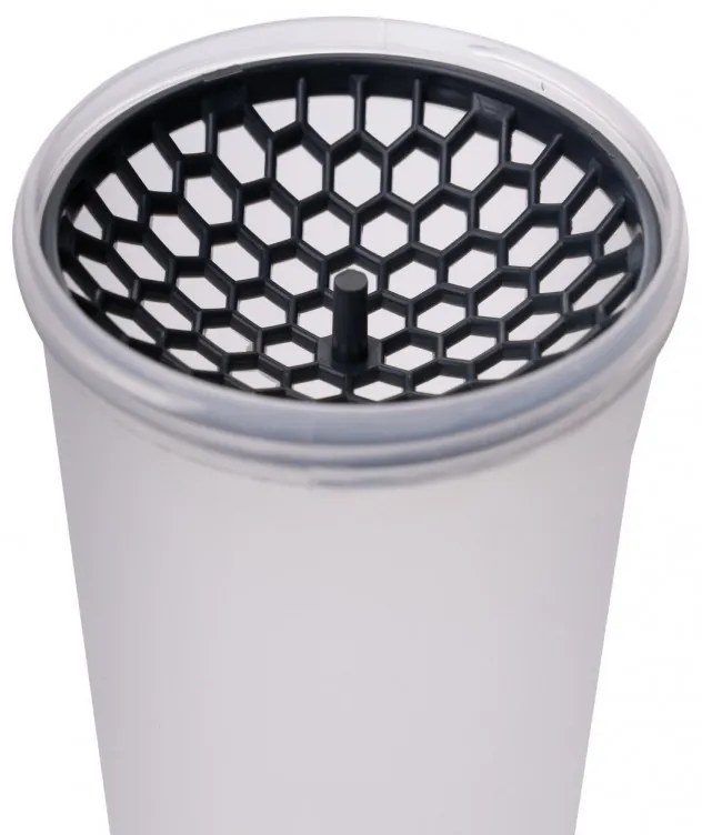 Sticla pentru apa Hermia 503HRN1167, 740 ml, Fara BPA, Plastic, Alb