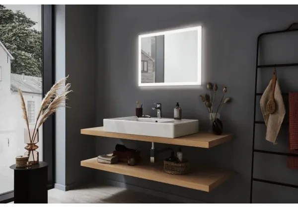 Paulmann 93013 - Oglindă baie LED 22W IP44 cu iluminare și dimmer 230V