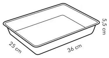 Tavă adâncă cu capac Tescoma DELÍCIA,36 x 25 cm