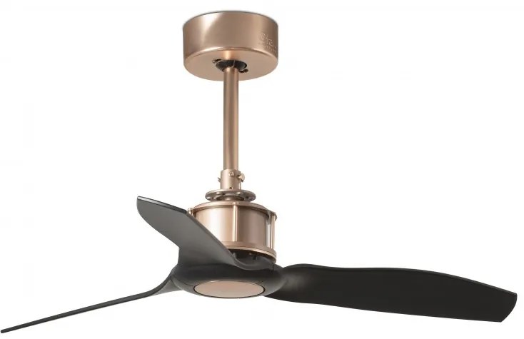 Ventilator de tavan cu telecomanda design modern JUST FAN cupru / negru