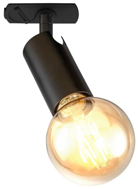 Accesoriu, Spot directionabil Open negru, pentru sina Nordlux Link
