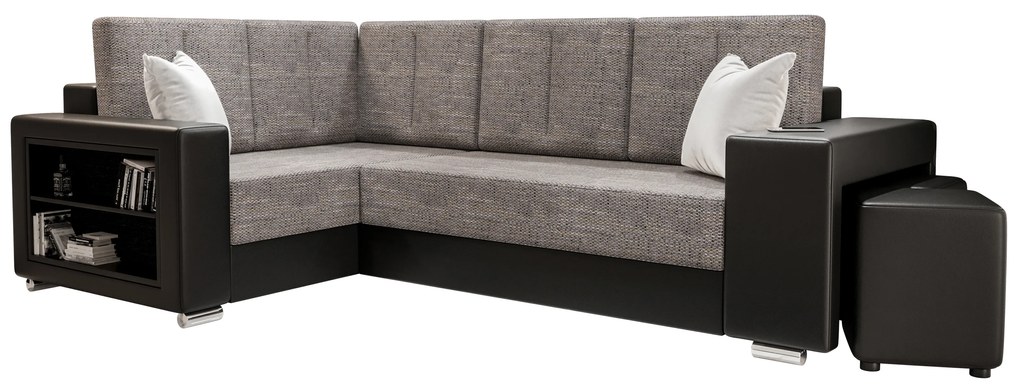 Colțar Lush (Gri + Negru) (S). 1057227