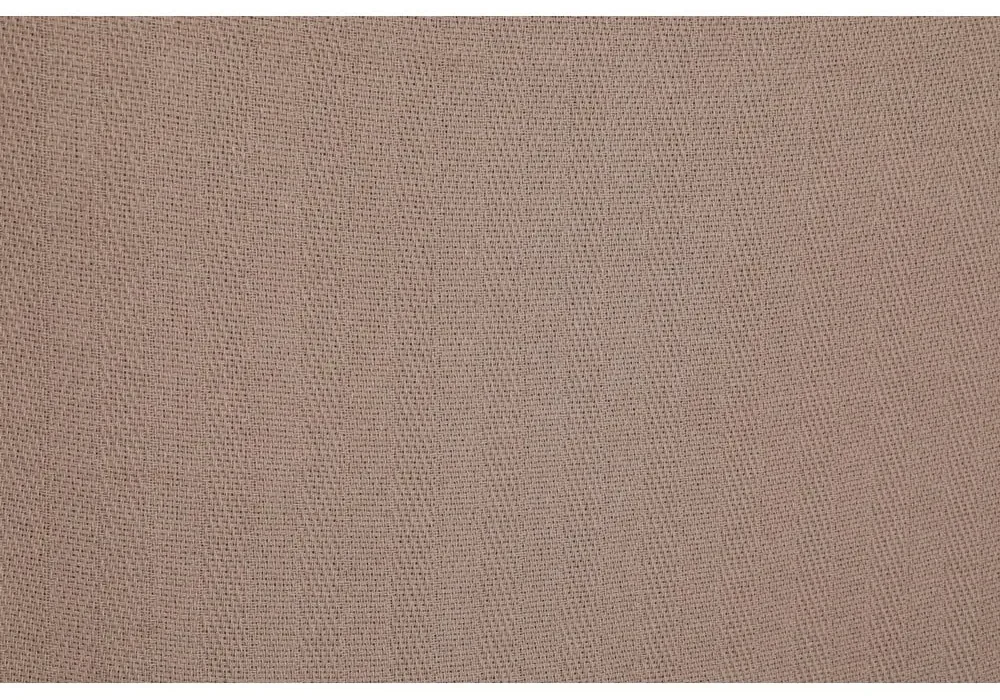Cuvertură maro din bumbac reciclat 170x205 cm Merlin – Mijolnir