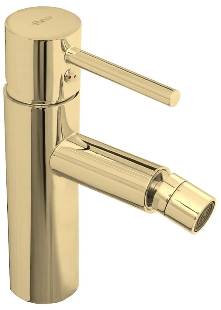 Baterie pentru bideu Rea Tess Auriu Lucios Gold