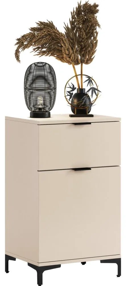 Comodă cu sertar LORA, bej