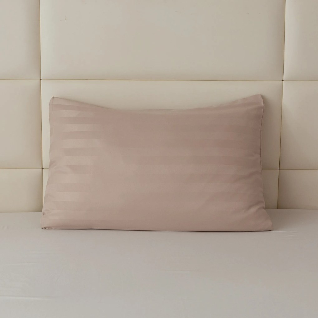 Husa pentru perna JASMINE 50x70 cm bej, buzunar hotelier