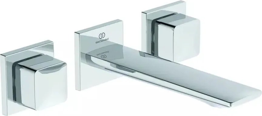Baterie lavoar incastrata Ideal Standard Atelier Conca 180 crom lucios cu corp ingropat