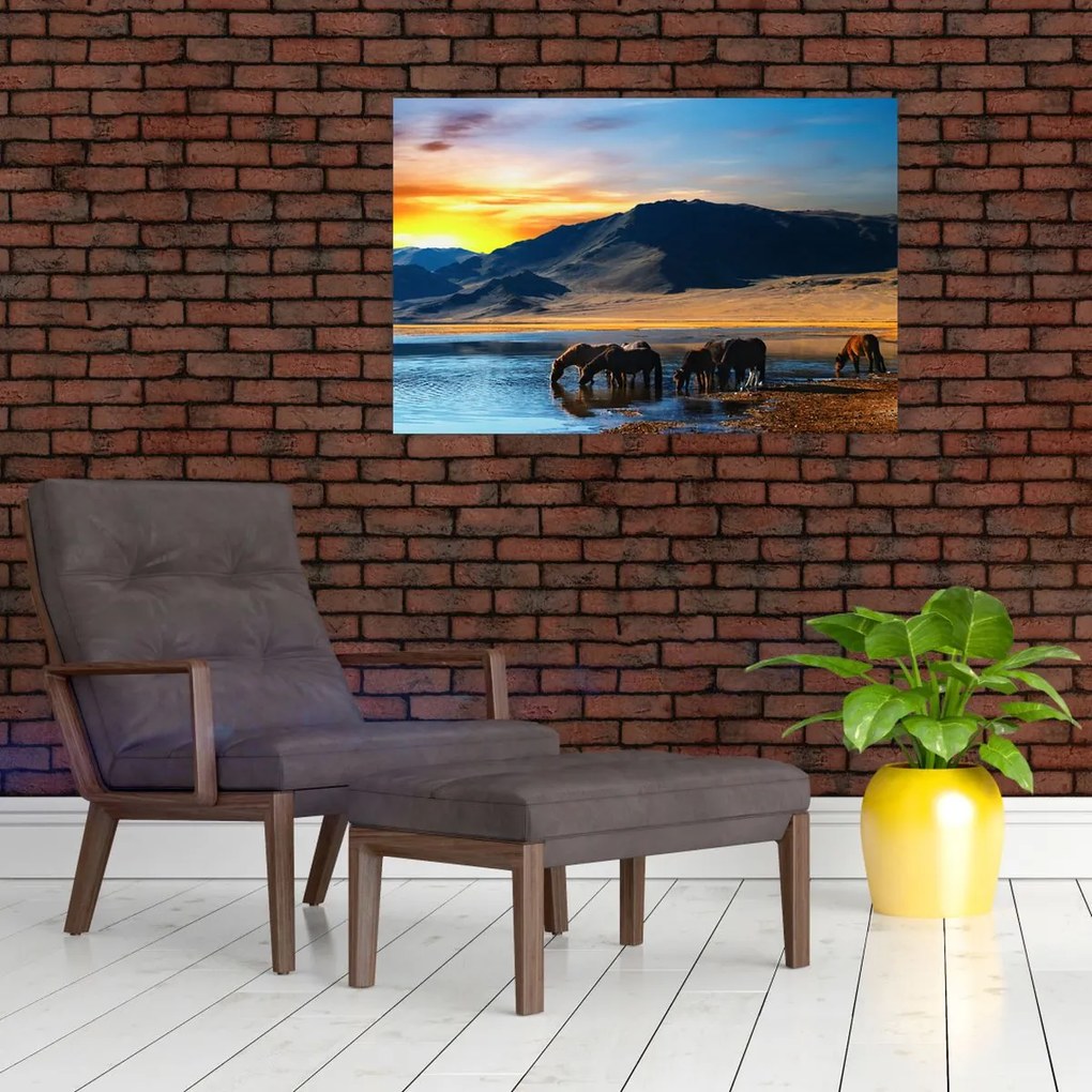Tablou - Alimentarea cu energie electrică (90x60 cm)