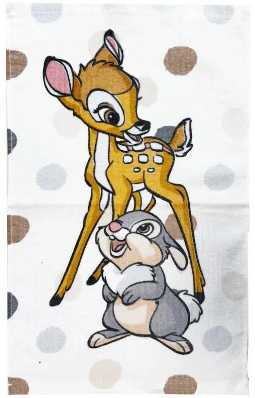 Disney Bambi Dotty Friends prosop de mâini, prosop de față, prosop 30x50 cm