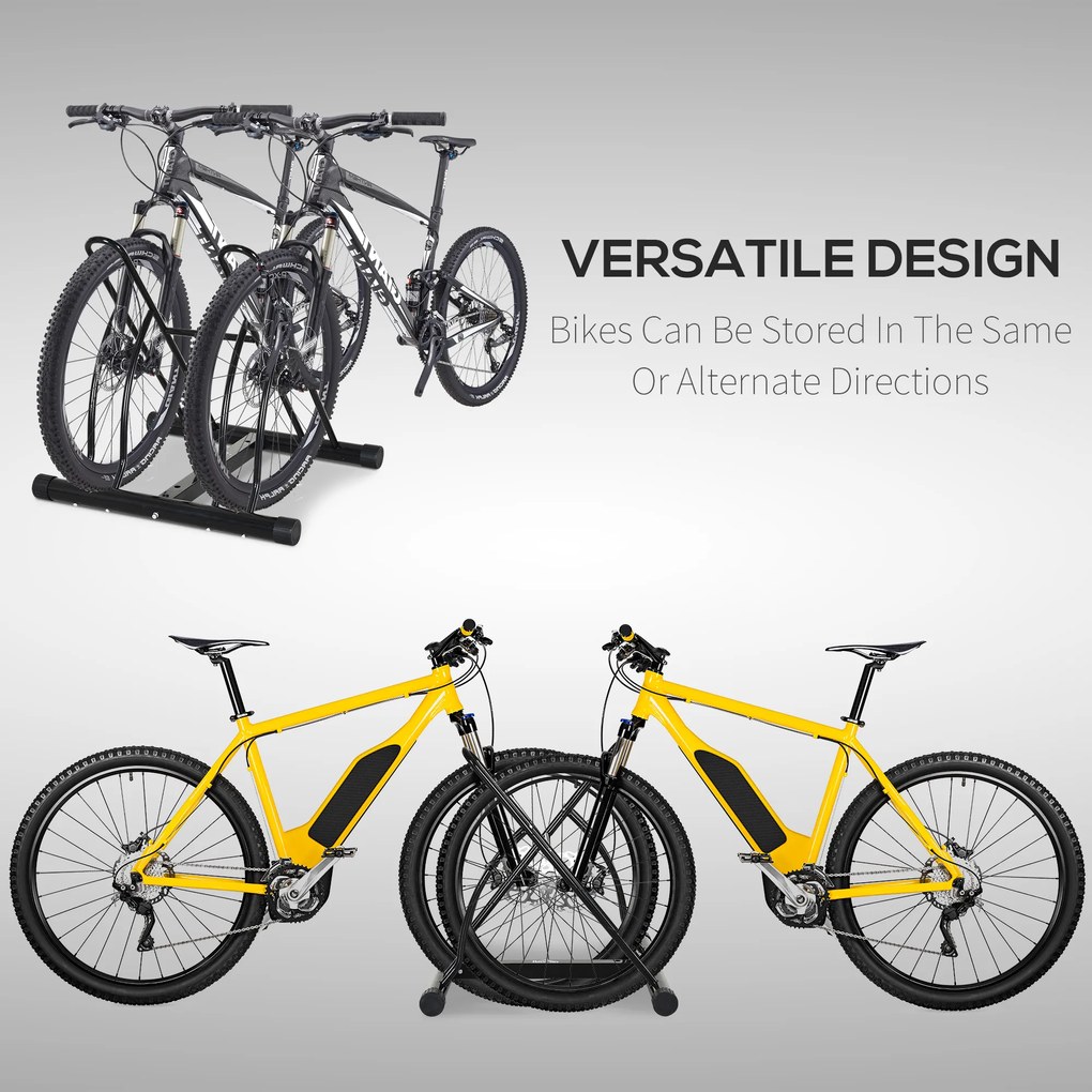 HOMCOM suport biciclete pentru interior/exterior, 60x54x57 cm | Aosom Romania