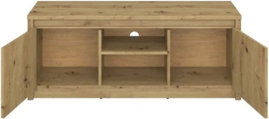 Masă TV 2D/125, stejar Artisan, AIRON