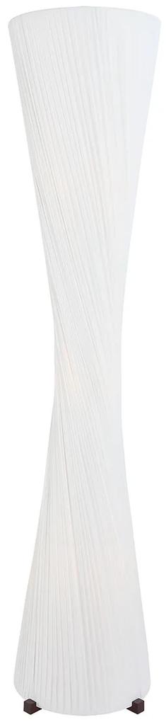 Lampadar din otel/latex 180 cm alb, 3 becuri