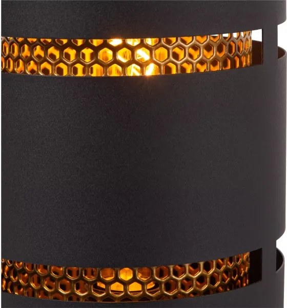 Lampă de masă Lucide 21533/01/30 ROSAS 1xE27/40W/230V negru