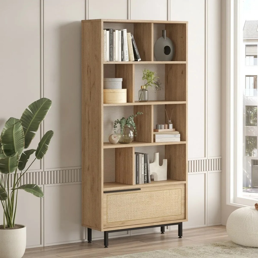 Bibliotecă One Walnut and Oak