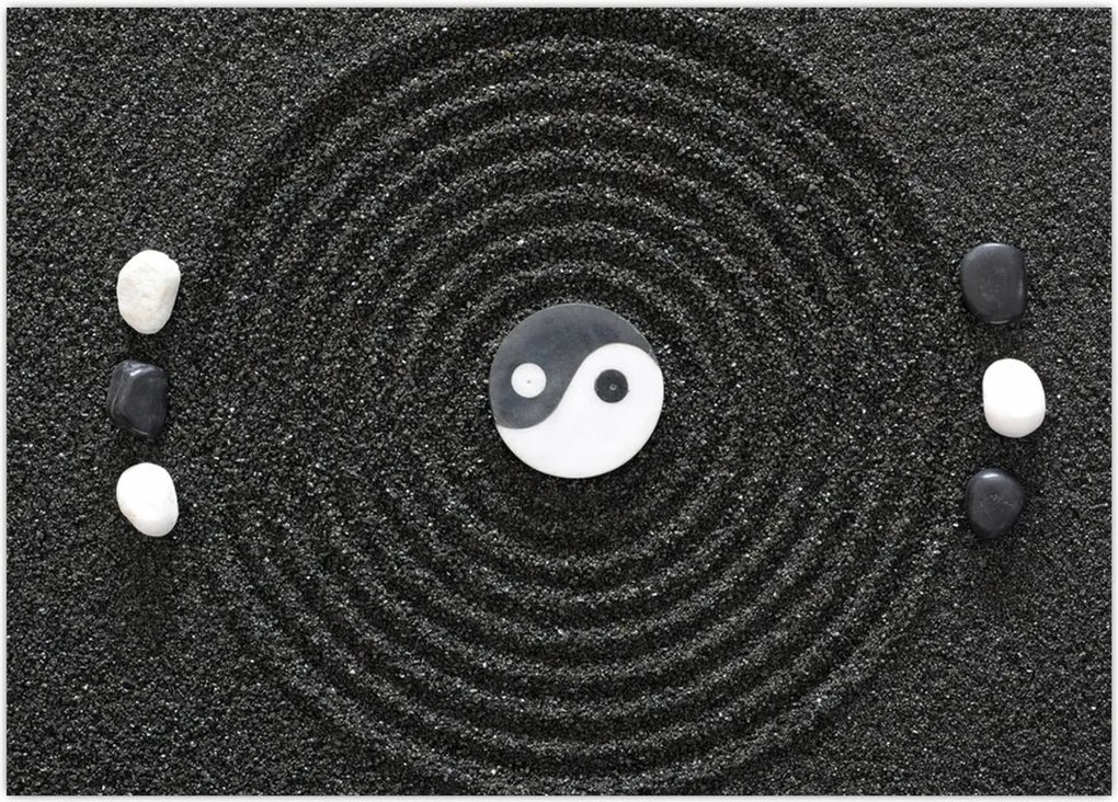 Tablou - Jing și Jang (70x50 cm)