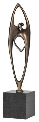 Statueta bronz masiv "Together"