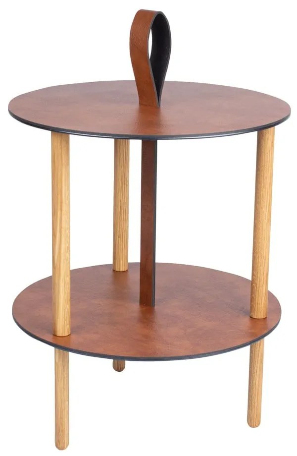 Măsuță auxiliară rotundă ø 38 cm Strap S Bull – LIND DNA