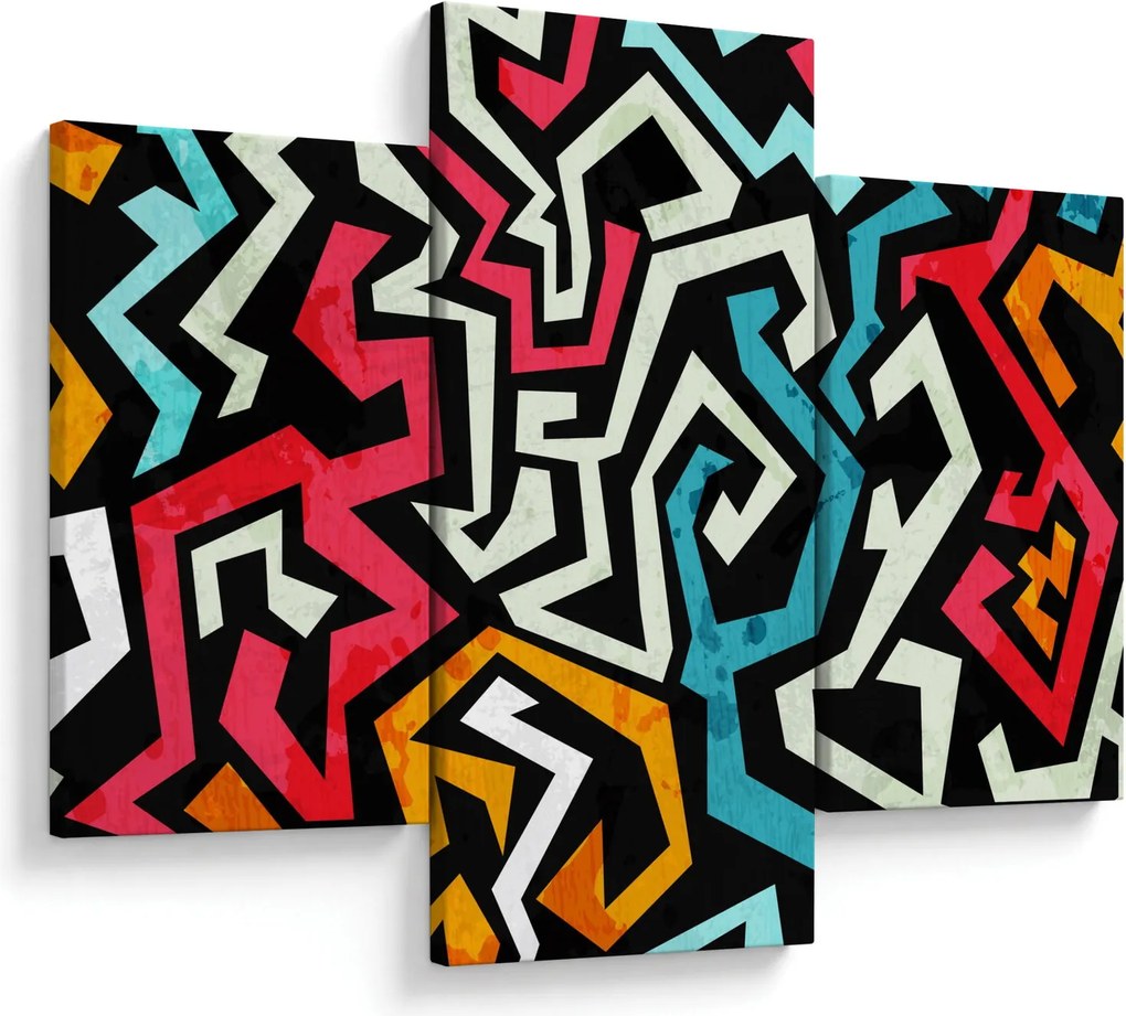 Tablouabstracție grafică (90x60 cm)