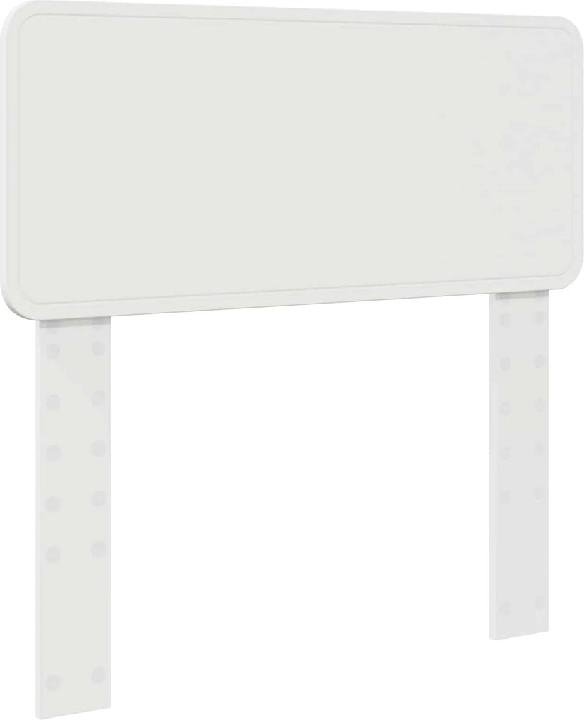 vidaXL Tăblie cap Alb 75 cm Lemn compozit