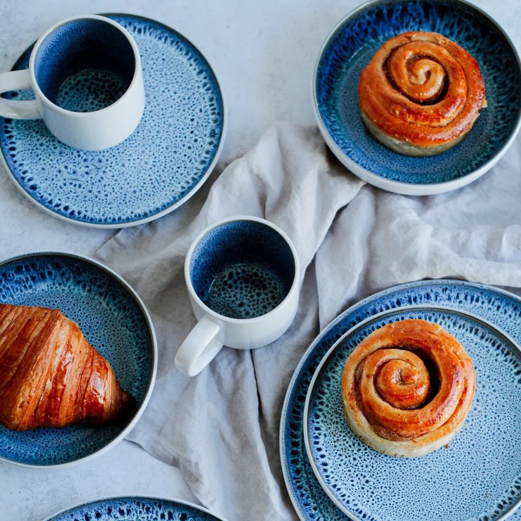 Mäser Set de veselă 16 piese MALEA – albastru