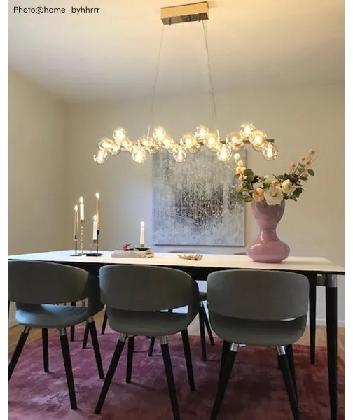 Lustră pe cablu ByRydens 4200960-5503 SPLENDOR 25xG9/5W/230V