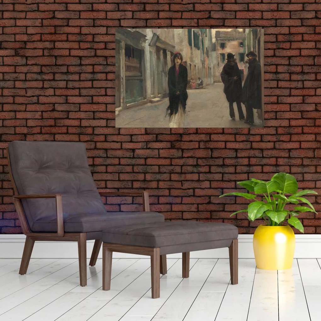 Tablou - John Singer Sargent, Street in Venice, reproducere (90x60 cm)