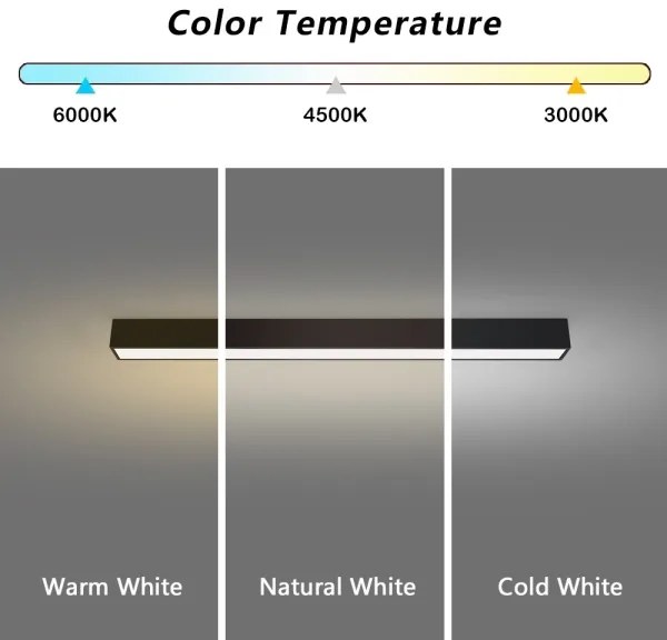 Immax NEO 07255L - LED LUNGO 20W/230V Wi-Fi Tuya negru + DO, stins reglabil