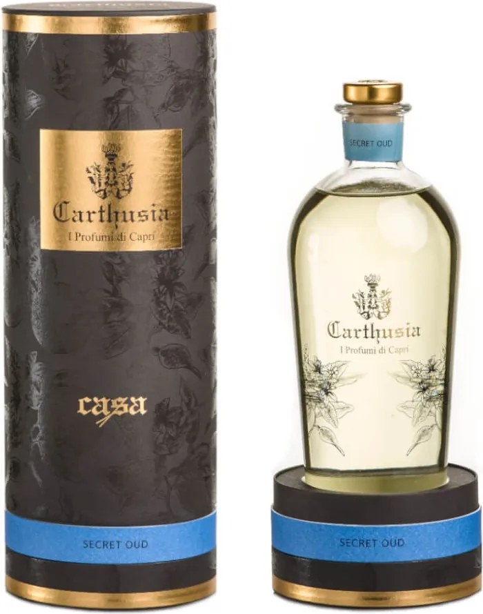 Difuzor parfum cu betisoare Carthusia Secret Oud 500ml