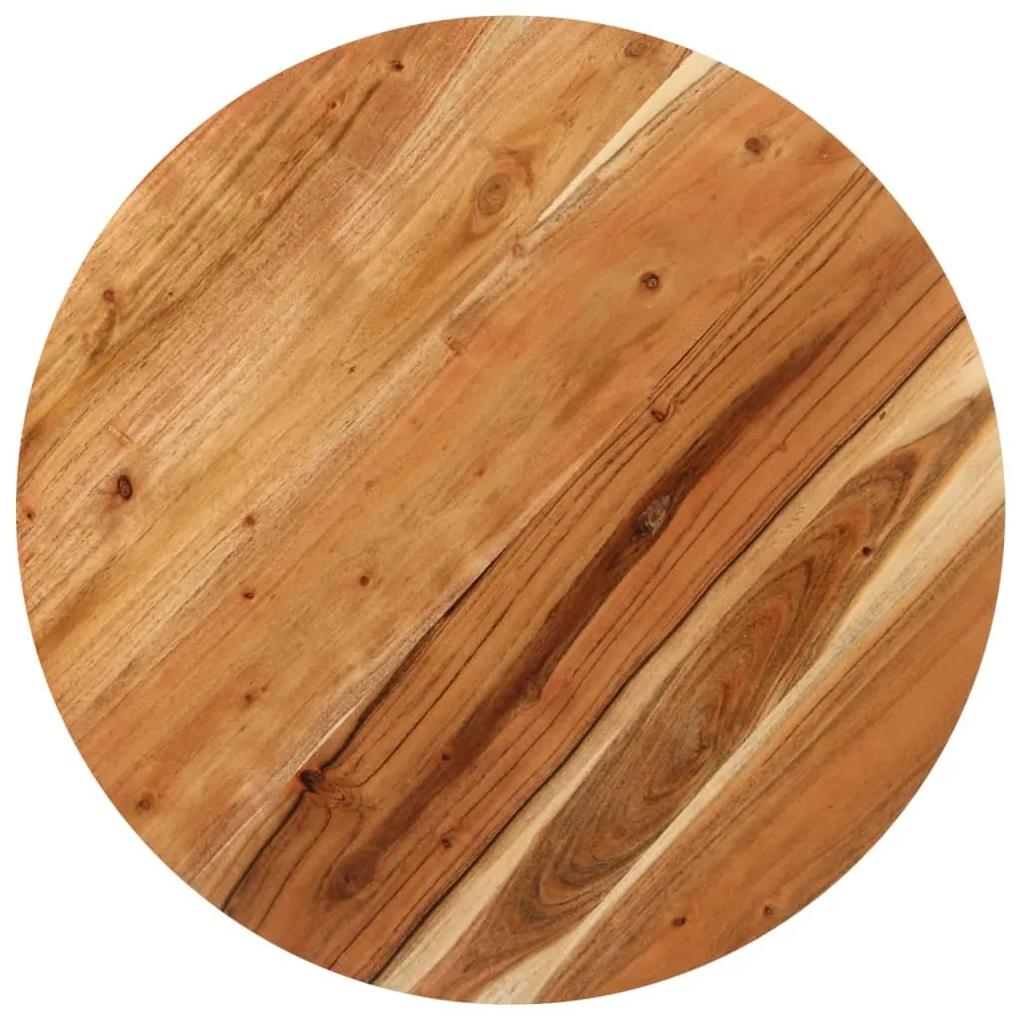 Masa de bistro, O70x75 cm, lemn masiv de acacia, rotunda 1, O 70 x 75 cm, lemn masiv de acacia