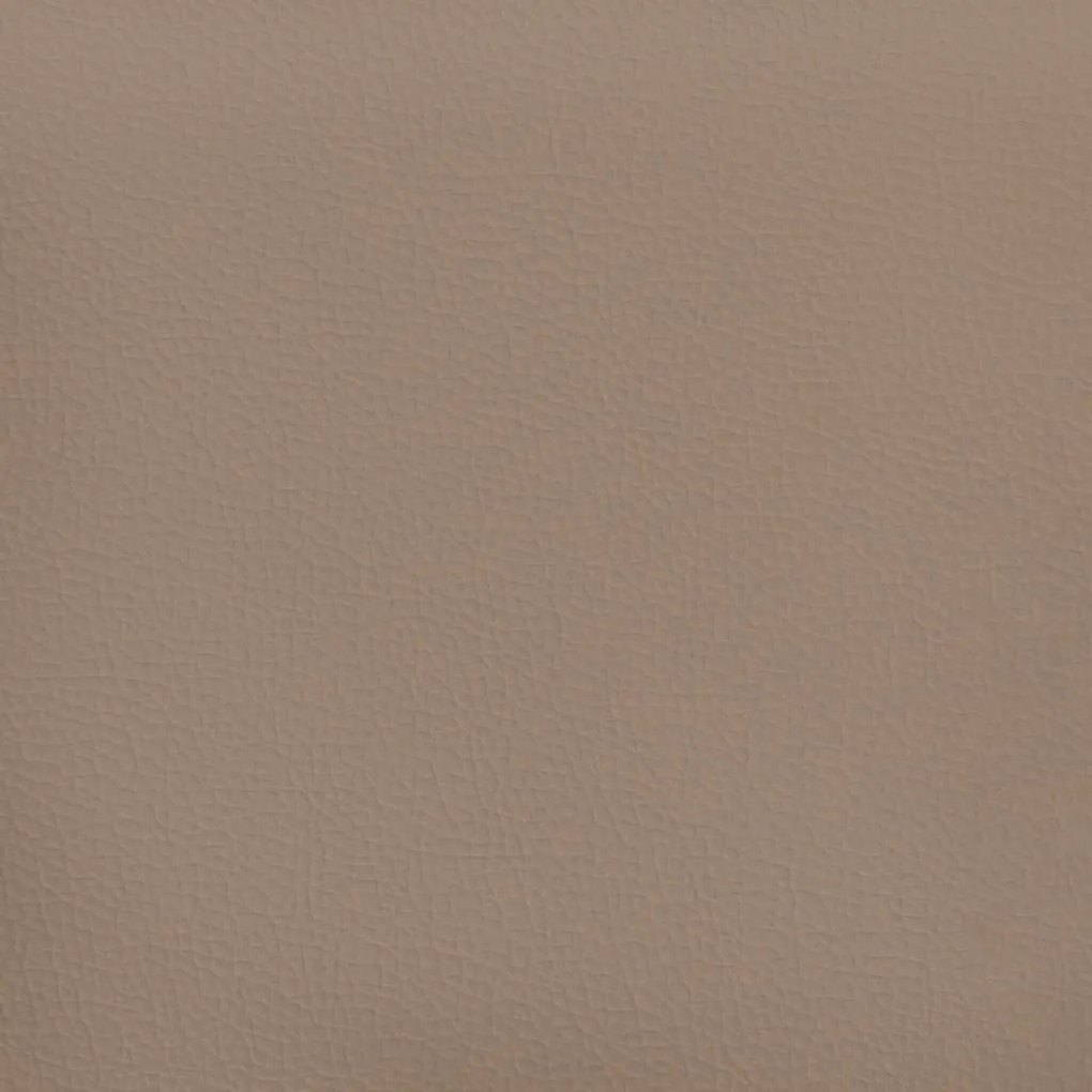 Canapea cu 2 locuri, cappuccino, 120 cm, piele ecologica