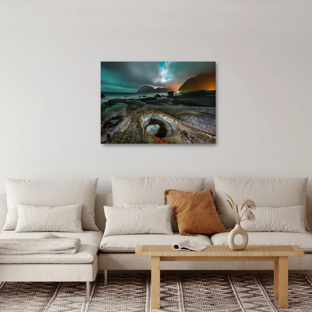 Tablou - Scena de noapte (70x50 cm)