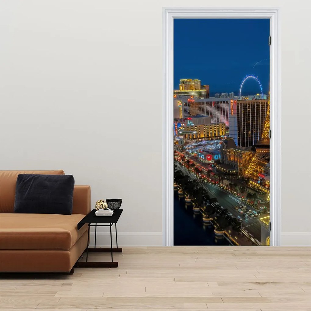 Fototapet pentru ușă - Las Vegas (95x205cm)