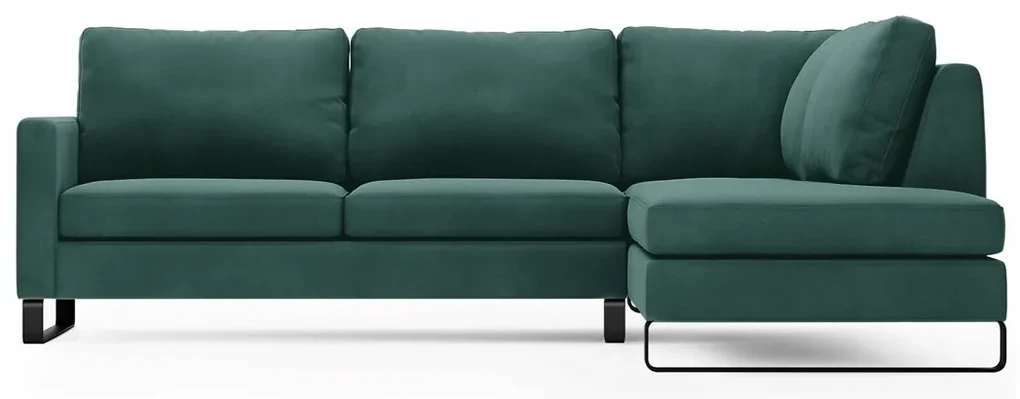 Coltar verde inchis CORNER Varianta: Colt Dreapta
